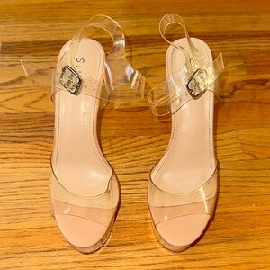 Simmi London Transparent Heels